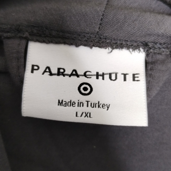 Parachute for Target Jersey Lounge Robe Charcoal Gray Unisex Size L / XL - Picture 5 of 6